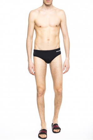 Swim shorts with logo, zdjęcie 2 Swim shorts with logo od Dsquared2